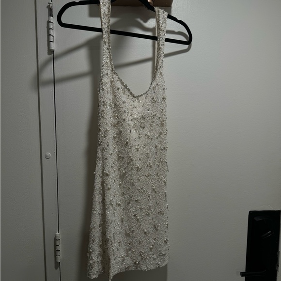 CLIO PEPPIATT Embellished stretch-tulle mini dress - Picture 4 of 8